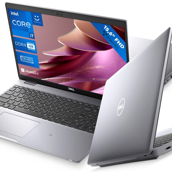 Dell Latitude 5520 zdjęcie produktu z przodu widoczna klawiatura